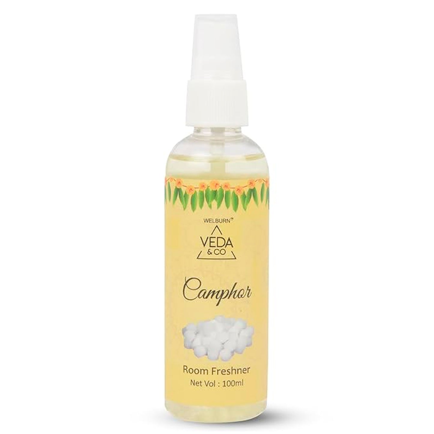 Camphor fragrance room freshener spray lifestyle shot 100ml