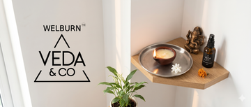 Veda & Co pure cow ghee diya stored and used correctly during summer months — Veda & Co