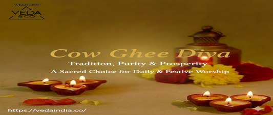spiritual benefits of cow ghee diya for daily pooja rituals.