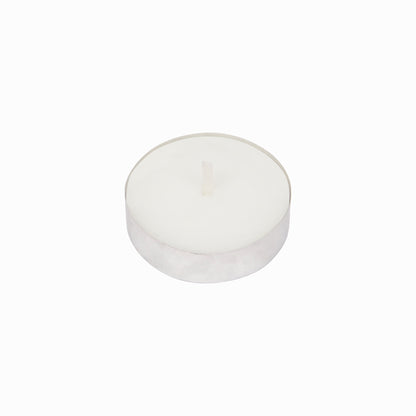 Wax Tealight Candles - Pack of 500, 2 Hours Burning Time, 100% Fully Refined Paraffin Wax, Unscented, Smokeless, Dripless, for Home Decor, Offices & Other Occasions (White)