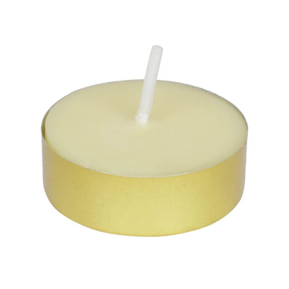 Welburn Veda&Co® Ghee Tealight Candles for Puja & Religious Ceremonies | Pack of 24 (4 Hr Burning Time) Pure Cow Ghee Diya for Home Decor, Pooja, Home, Temple,Aromatherapy & Dinner Parties