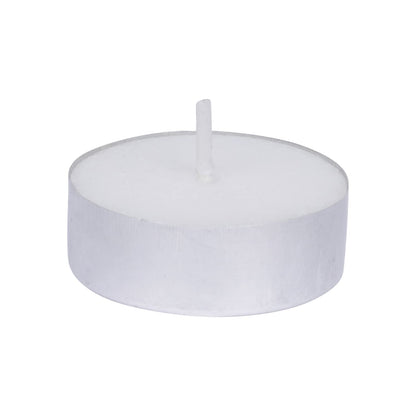 Welburn Veda&Co® Wax Unscented Tealight Candles Pack of 50 for Diwali Decoration | Burn Upto 4 Hour | Paraffin Free & Smokeless | Candles for Home Decor, Office & Special Occasions