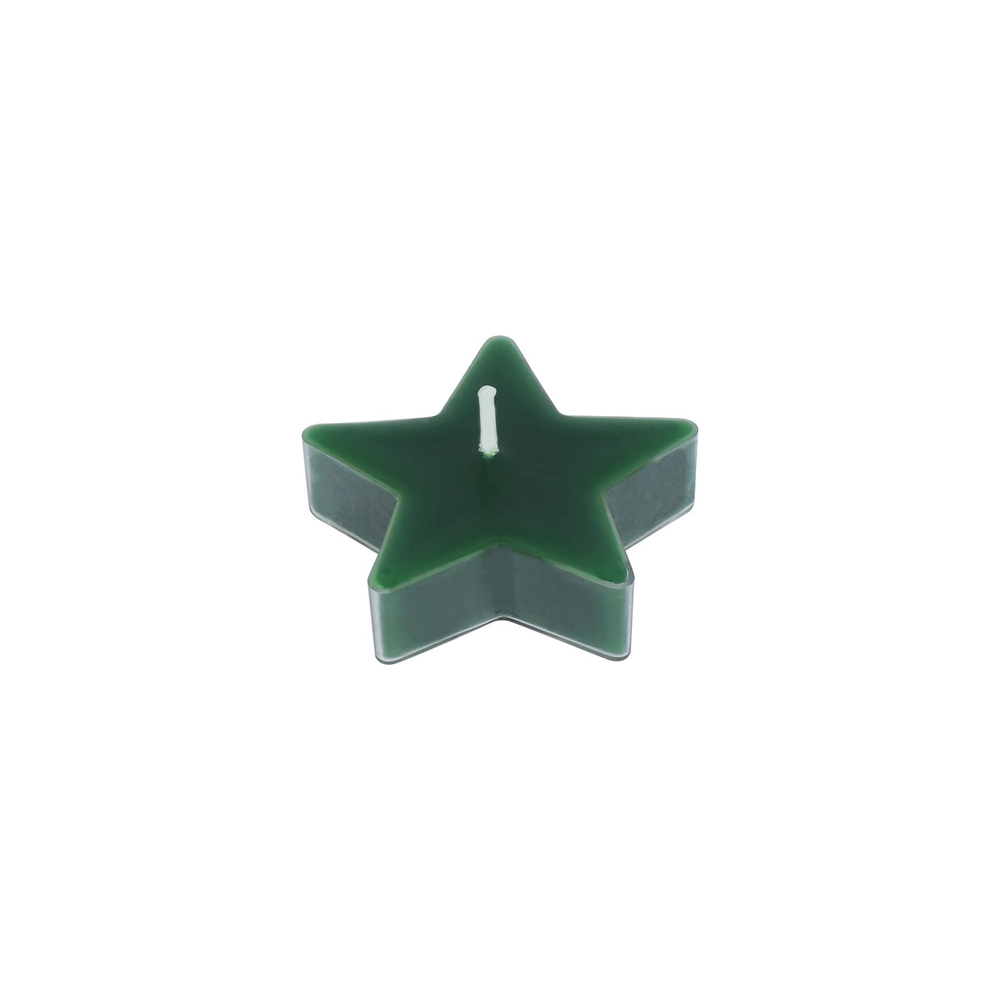 Welburn Veda&Co® Polycup Star Candles - Pack of 12 | Decoration Items | Scented Candles Set for Dinner, Home Decor, Ofiices | Burns Upto 3 Hr | Smokeless Candles