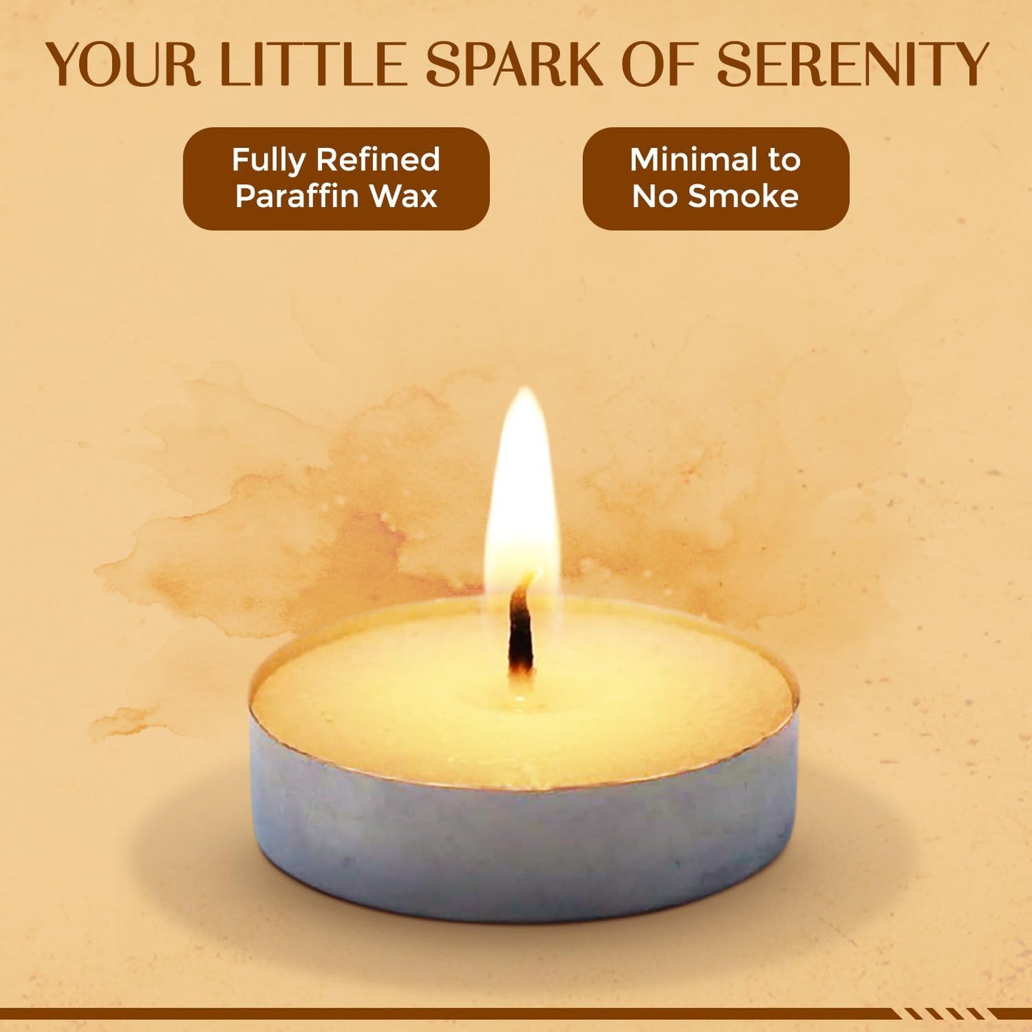 Welburn Veda&Co® Wax Unscented Tealight Candles Pack of 500 for Diwali Decoration | Burn Upto 3 Hour | Paraffin Free & Smokeless | Candles for Home Decor, Office & Special Occasions