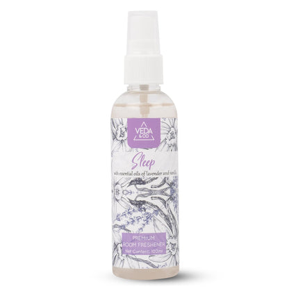 Welburn Veda&Co® Aromatherapy Room Freshener – Combo Pack of 2 (100ml Each) | Energizing & Relaxing Spray | Long-Lasting Air Freshener for Home, Office, Bedroom & Special Occasions