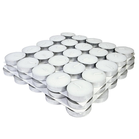 Welburn Veda&Co® Wax Unscented Tealight Candles Pack of 75 for Diwali Decoration | Burn Upto 3 Hour | Paraffin Free & Smokeless | Candles for Home Decor, Office & Special Occasions