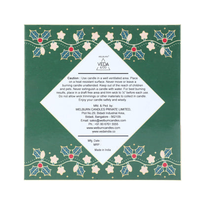 Welburn Veda&Co® Mini Tin Candles for Gift | Set of 4 Burns 7 Hr | Scented Aromatic Fragrance Candles | Scented Tin Candles for Gifting & Home Décor | Gift Ideas for Couple