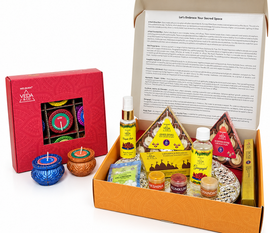 Pooja Thali & Matki Diya Combo