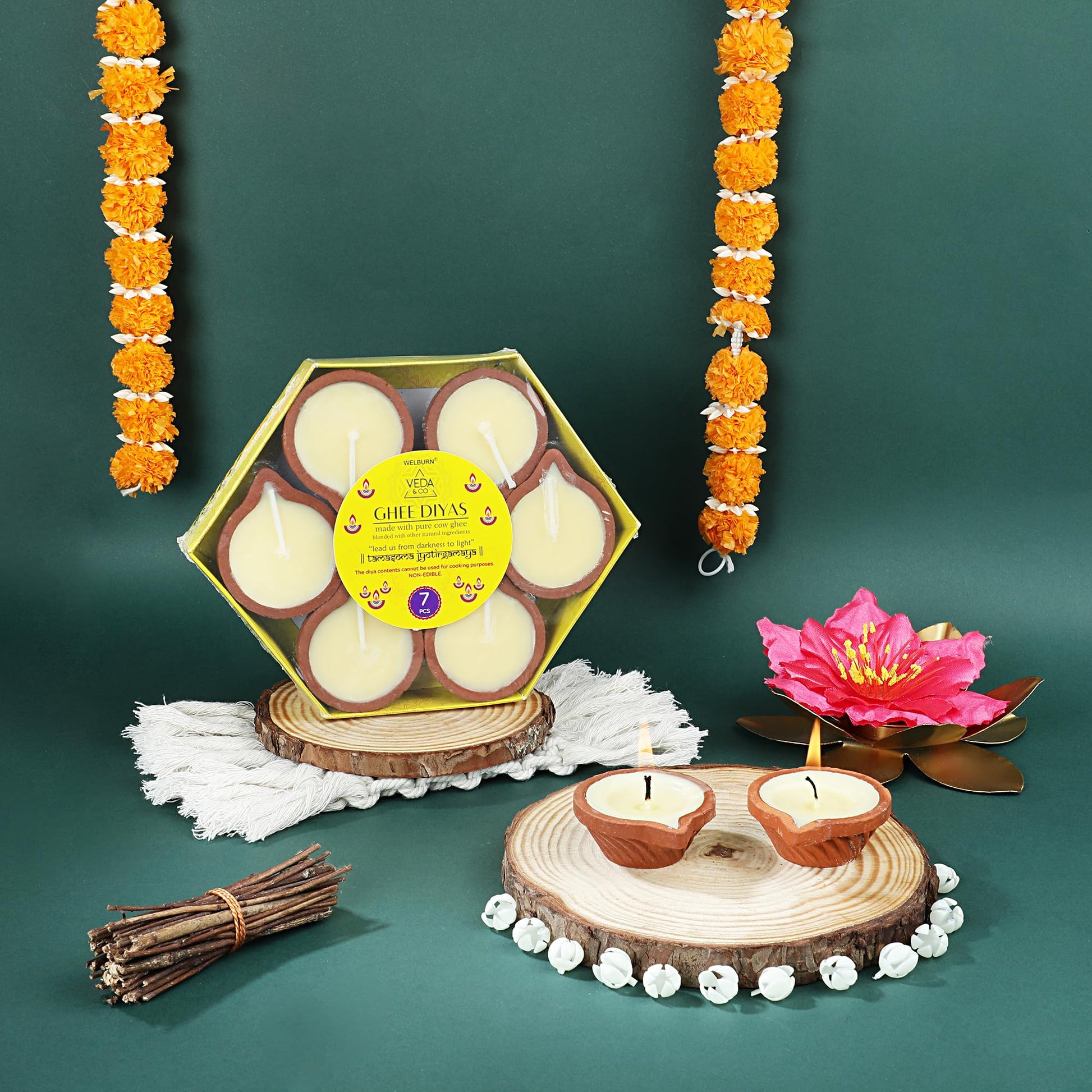 cow ghee diya for diwali decoration and festivals