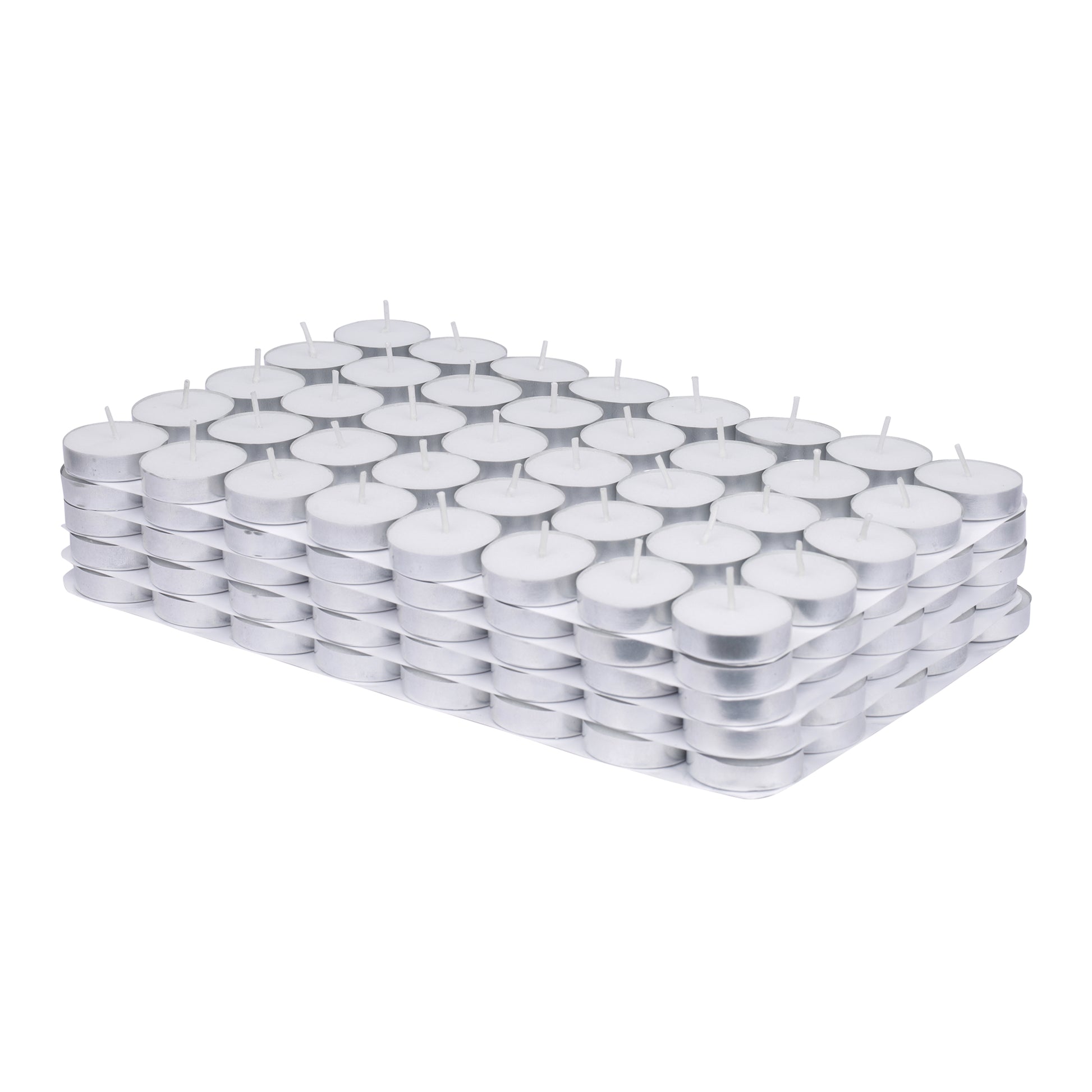 unscented tealight candles with 2 hours burn time